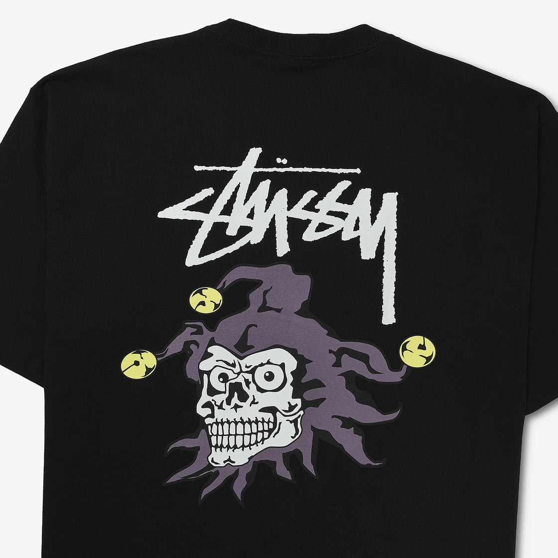 Stussy Joker Black Tee - ORIGINALFOOK