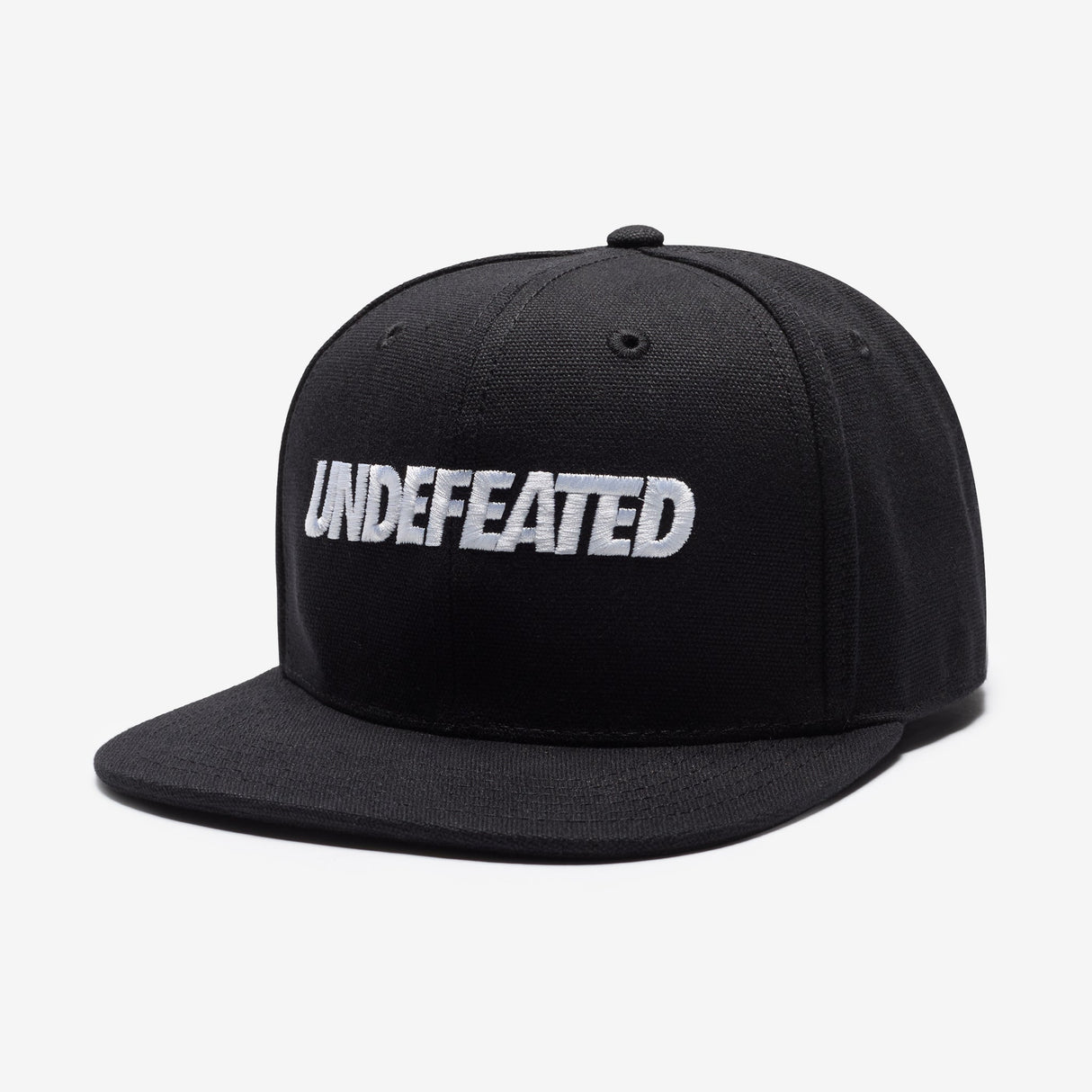 Undefeated Embroidered Logo Snapback Black UNDEFEATED UNDEFEATED - originalfook singapore