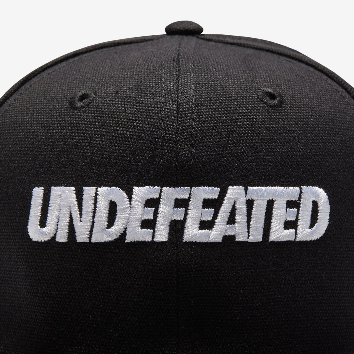 Undefeated Embroidered Logo Snapback Black UNDEFEATED UNDEFEATED - originalfook singapore