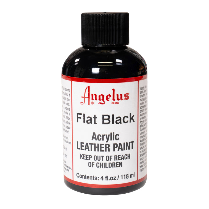 Angelus Acrylic Leather Paint Black / White / Flat Black / Flat White ANGELUS ANGELUS - originalfook singapore