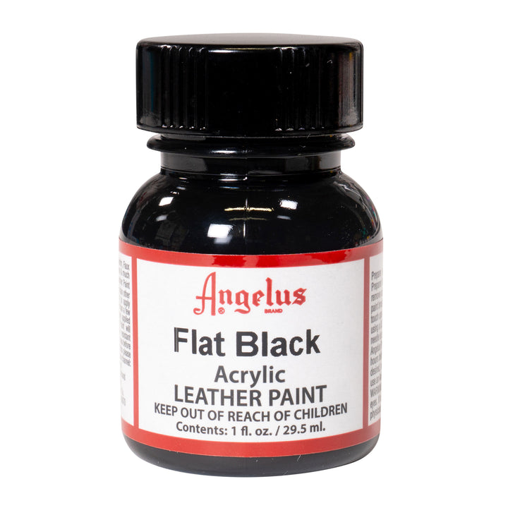Angelus Acrylic Leather Paint Black / White / Flat Black / Flat White ANGELUS ANGELUS - originalfook singapore