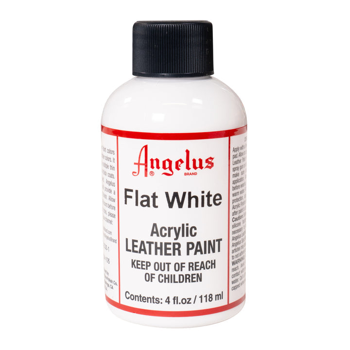 Angelus Acrylic Leather Paint Black / White / Flat Black / Flat White ANGELUS ANGELUS - originalfook singapore