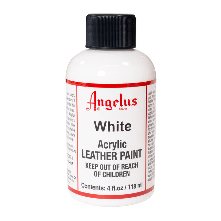 Angelus Acrylic Leather Paint Black / White / Flat Black / Flat White ANGELUS ANGELUS - originalfook singapore
