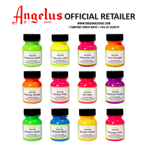 Angelus Leather Paint Collector Edition Thunder Yellow