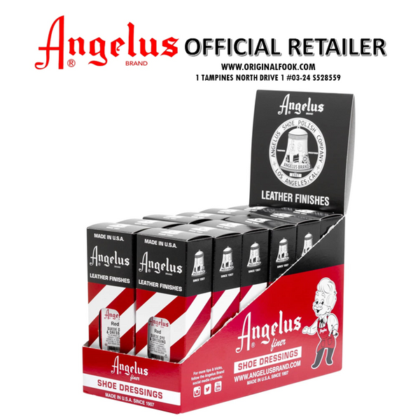 ANGELUS LEATHER PAINT - Chili Red Shoe Paint 