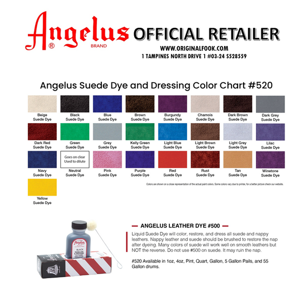 Angelus Leather Dye 3oz 