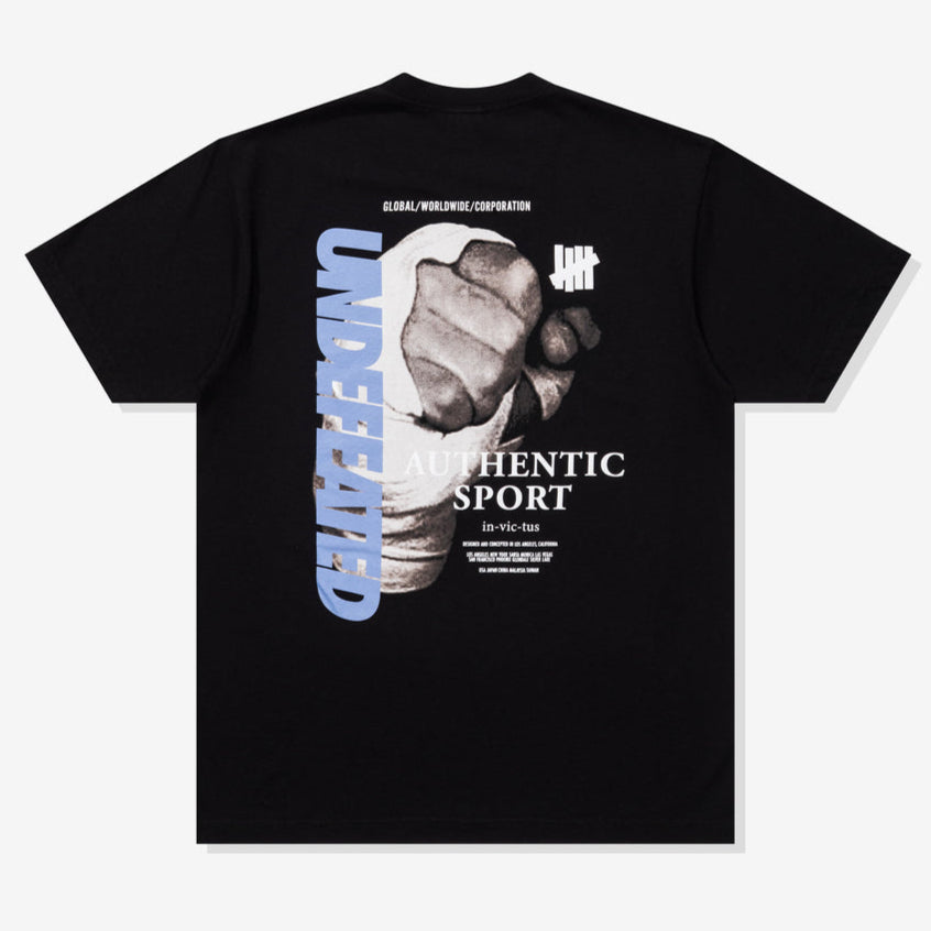 Undefeated Fist Black Tee - ORIGINALFOOK