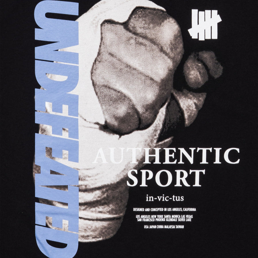 Undefeated Fist Black Tee - ORIGINALFOOK