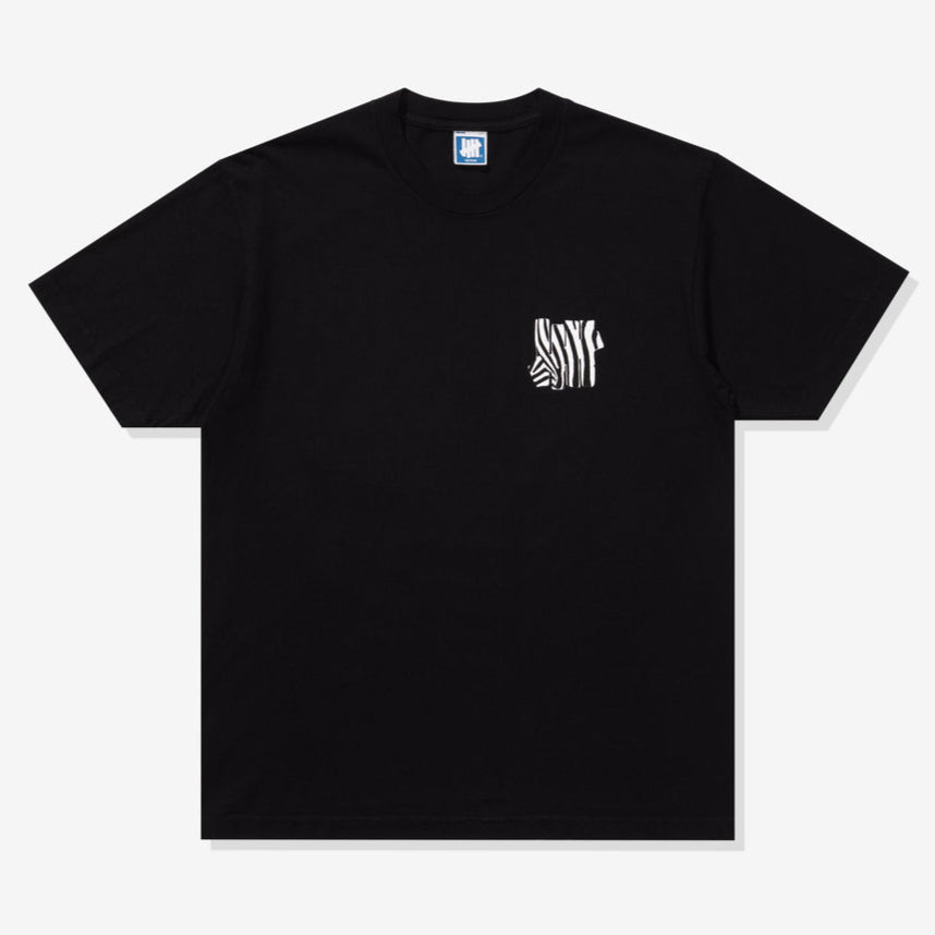 Undefeated Trip Logo Black Tee - ORIGINALFOOK