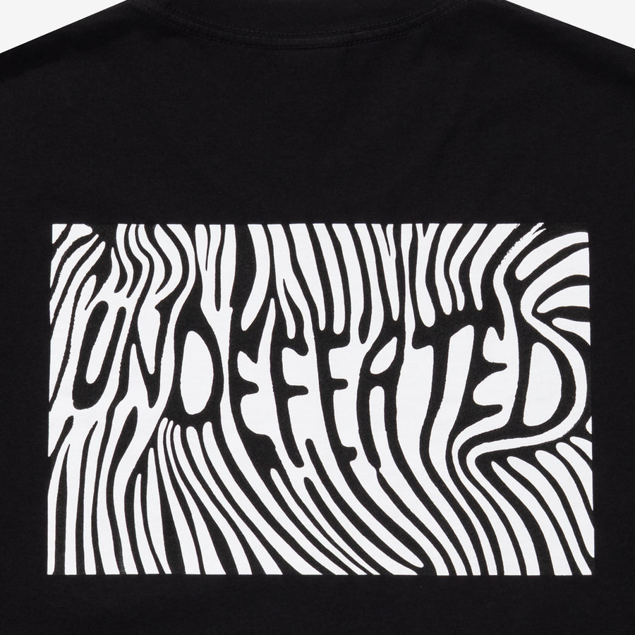 Undefeated Trip Logo Black Tee - ORIGINALFOOK