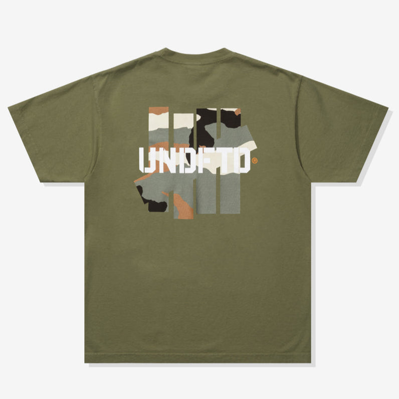 Undefeated Camo Icon Olive Tee - ORIGINALFOOK