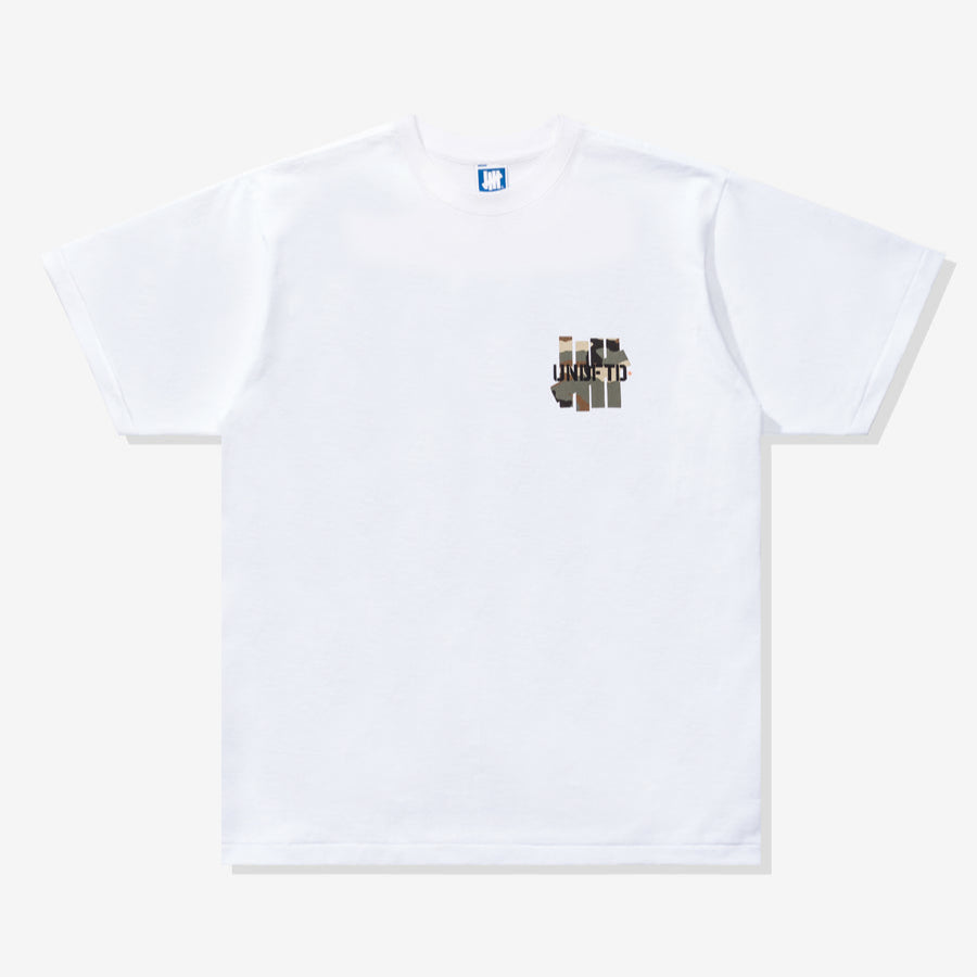 Undefeated Camo Icon White Tee - ORIGINALFOOK