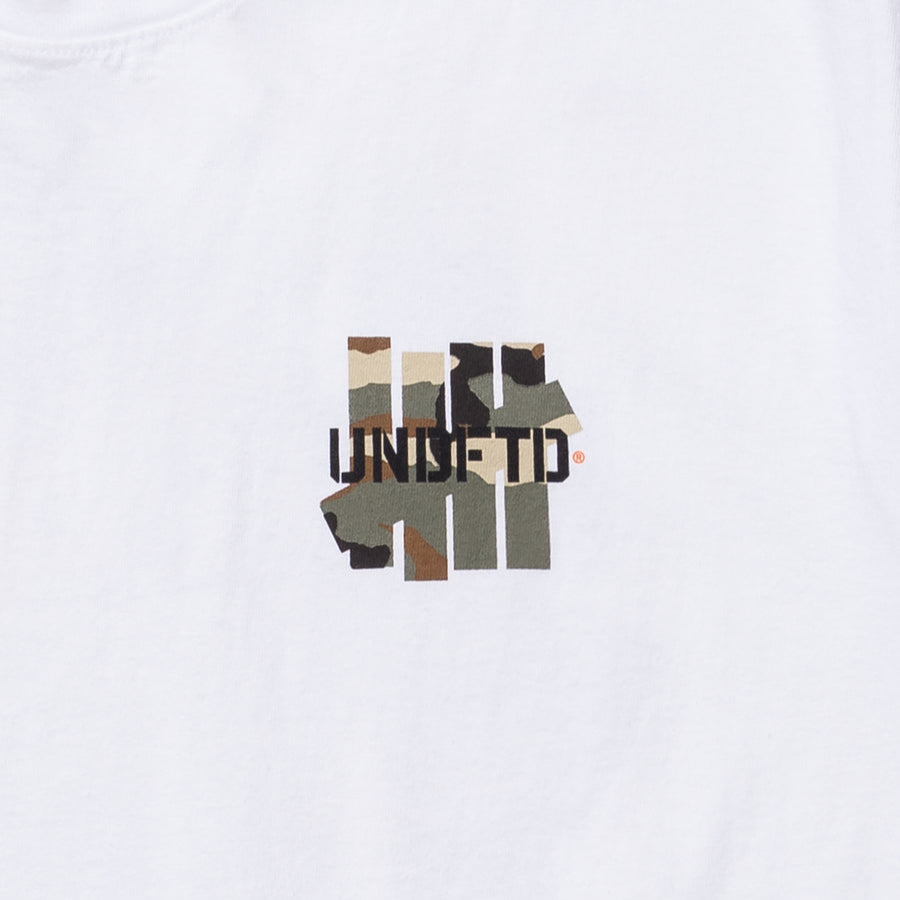 Undefeated Camo Icon White Tee - ORIGINALFOOK