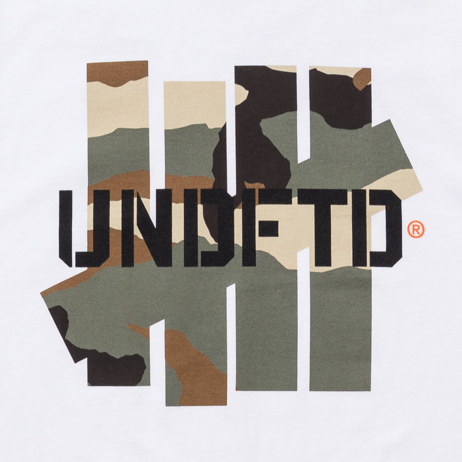 Undefeated Camo Icon White Tee - ORIGINALFOOK