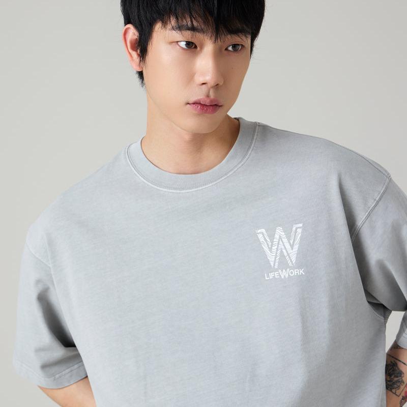 LifeWork Fade W Tee Off Black LIFEWORK LIFEWORK - originalfook singapore