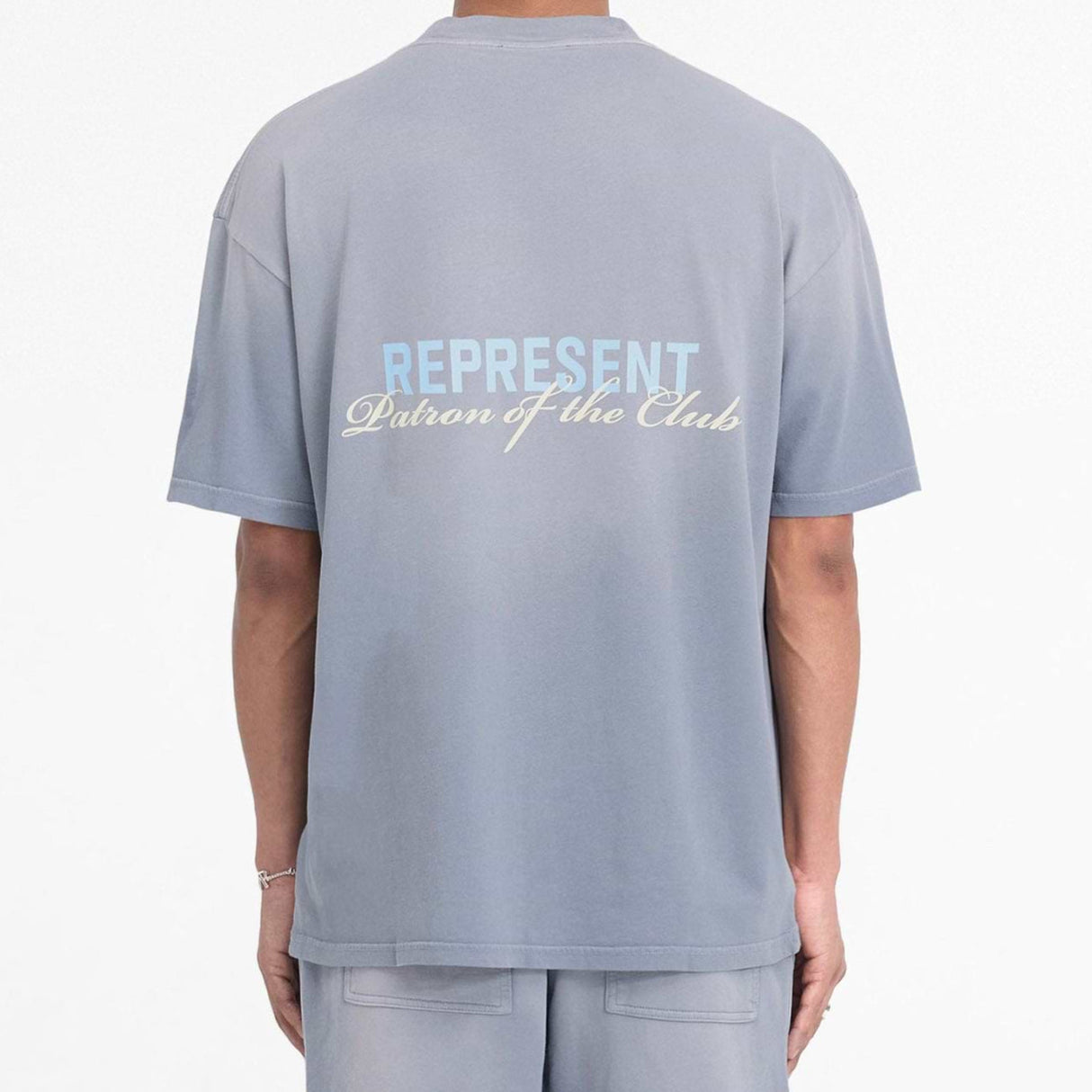 Represent Patron Of The Club Tee Washed Grey REPRESENT REPRESENT - originalfook singapore