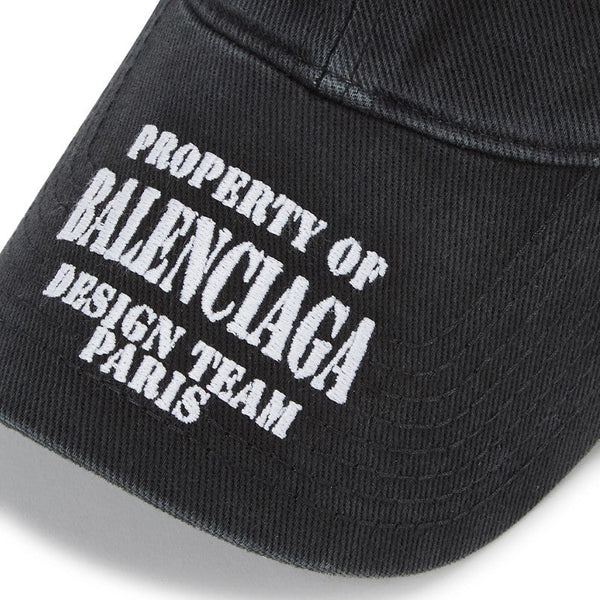 Balenciaga Property Cap Black Balenciaga Balenciaga - originalfook singapore