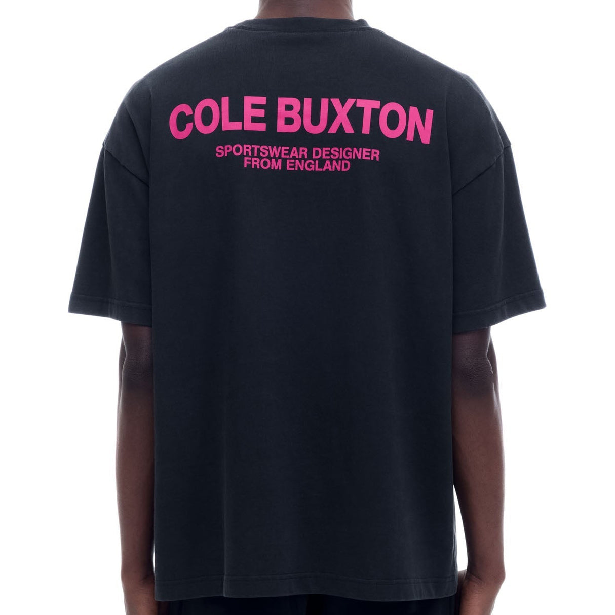 Cole Buxton Signature Tee Vintage Black Pink - ORIGINALFOOK