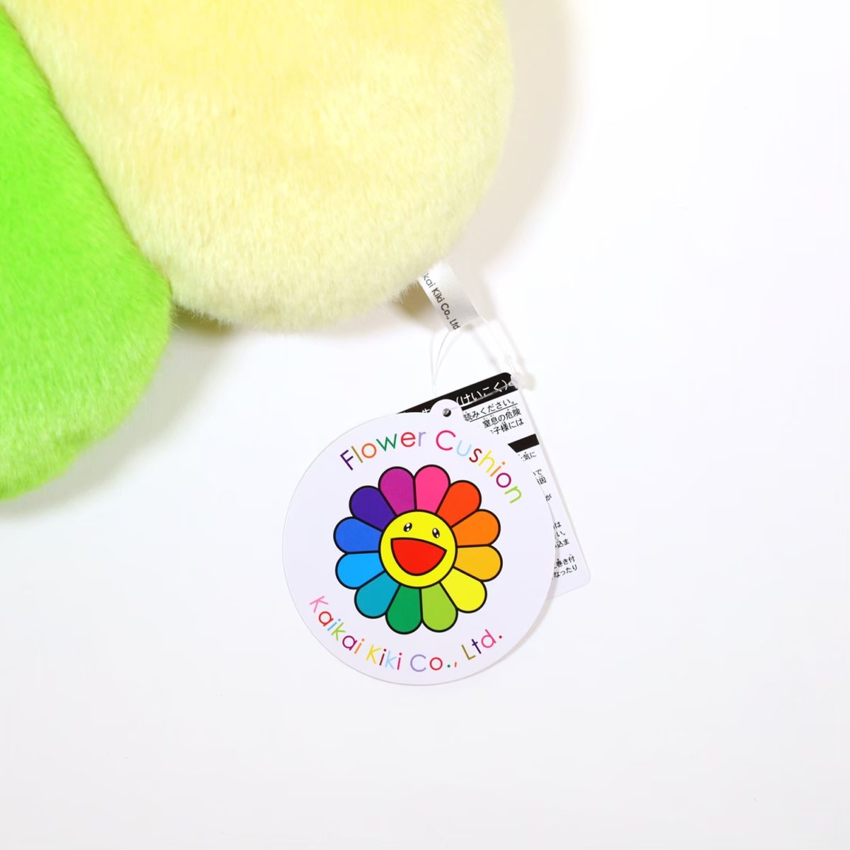Takashi Murakami Kaikai Kiki Flower Plush Cushion Rainbow (60cm) TAKASHI MURAKAMI TAKASHI MURAKAMI - originalfook singapore