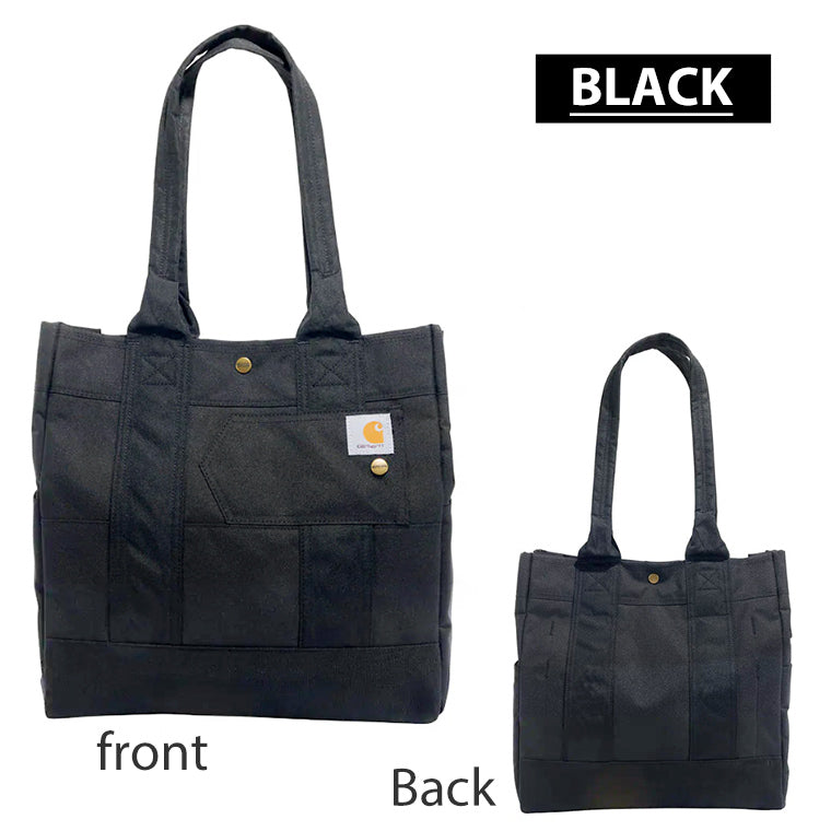 Carhartt Vertical Snap Tote Bag Black CARHARTT CARHARTT - originalfook singapore