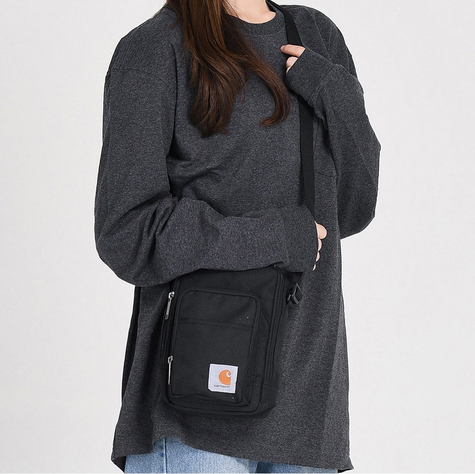 Carhartt Crossbody Zip Bag Black CARHARTT CARHARTT - originalfook singapore