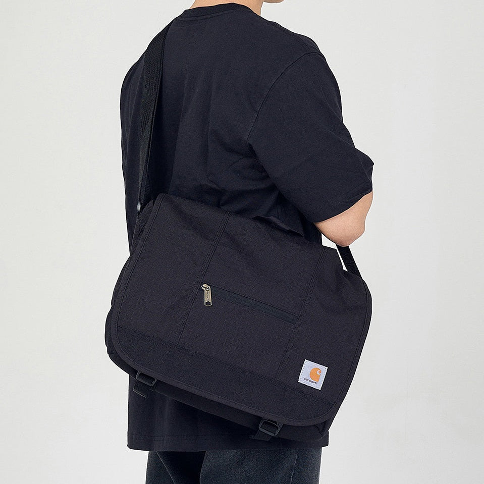 Carhartt Messenger Bag Black CARHARTT CARHARTT - originalfook singapore