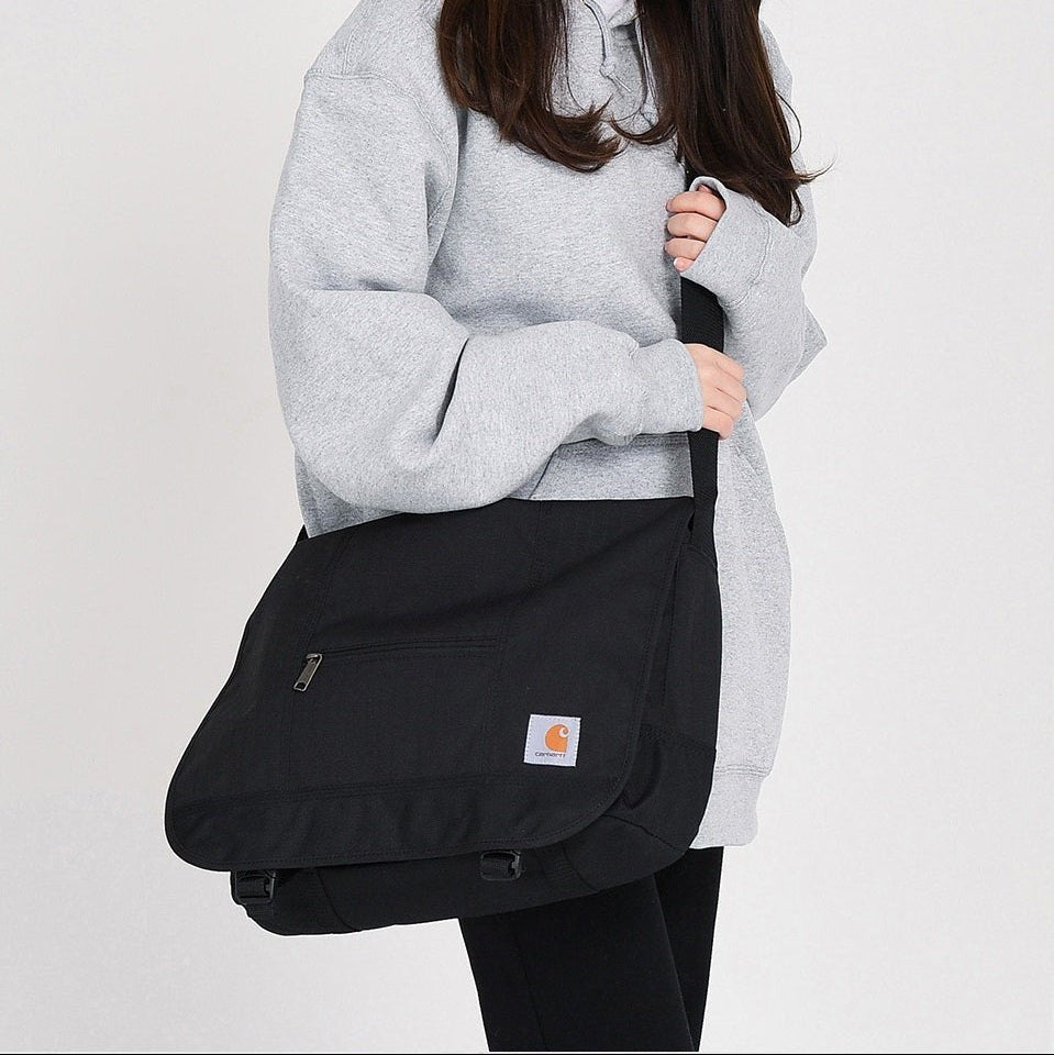 Carhartt Messenger Bag Black CARHARTT CARHARTT - originalfook singapore