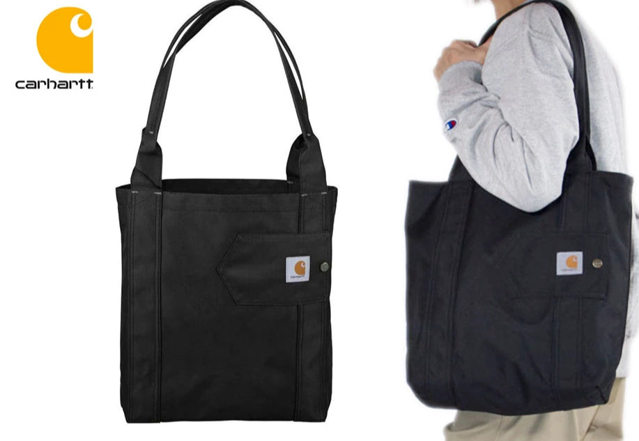 Carhartt USA Signature Essentials Tote Bag Black carhartt carhartt - originalfook singapore