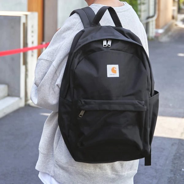 Carhartt USA Essential 21L Laptop Backpack Bag Black carhartt carhartt - originalfook singapore