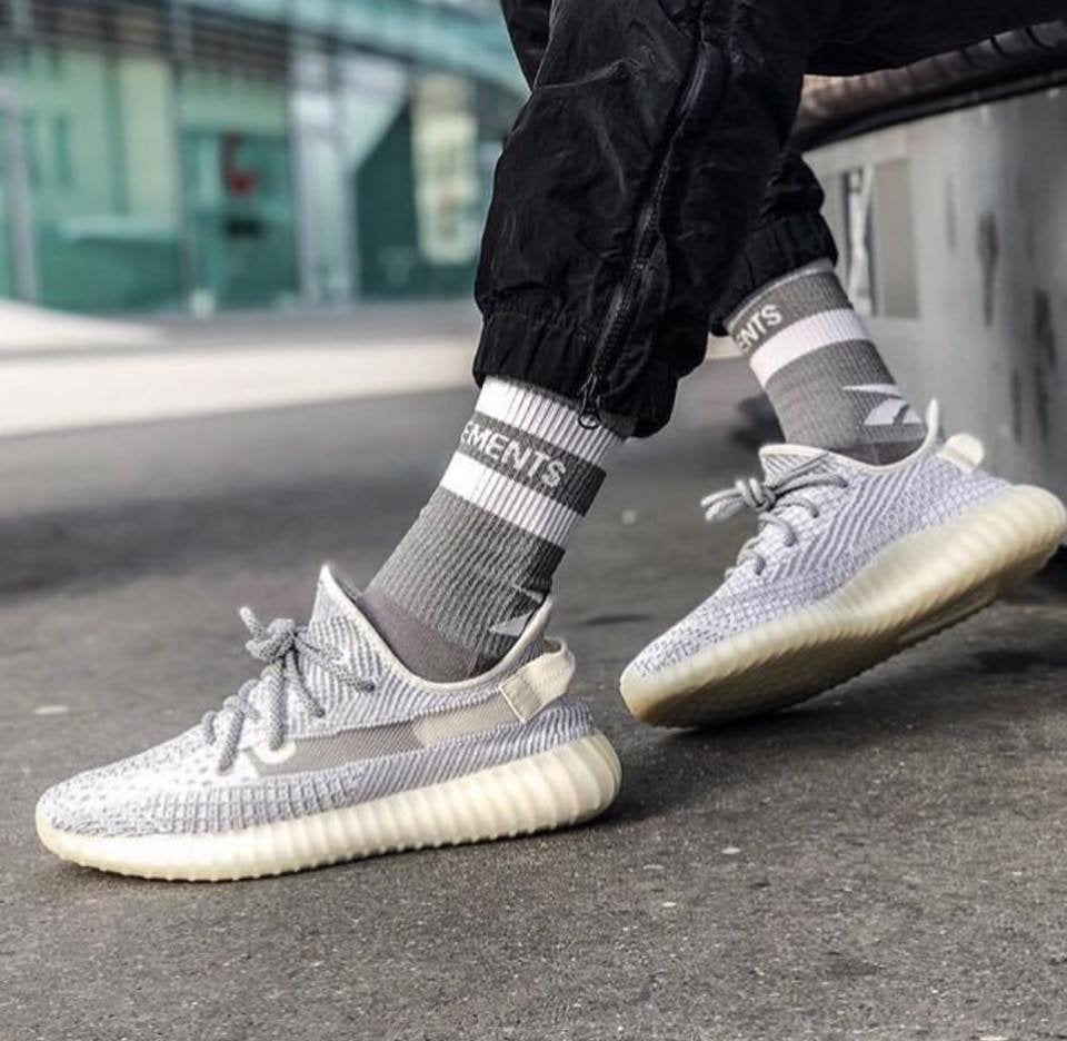 Adidas Yeezy Boost 350 V2 Static White EF2905 Adidas Originals Adidas Originals - originalfook singapore