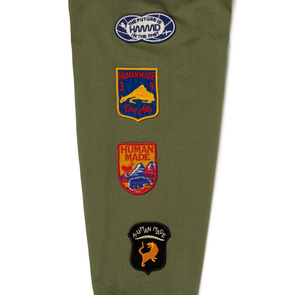 Human Made Patched Military Shirt Olive HUMAN MADE HUMAN MADE - originalfook singapore