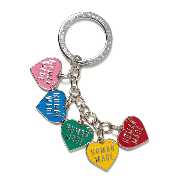 Human Made Hearts Charms Keychain