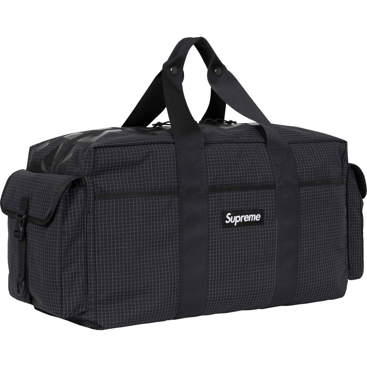 Supreme Reflective Duffle Bag Black supreme supreme - originalfook singapore