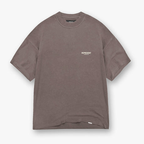 Represent Owners Club Logo Tee Fog REPRESENT REPRESENT - originalfook singapore