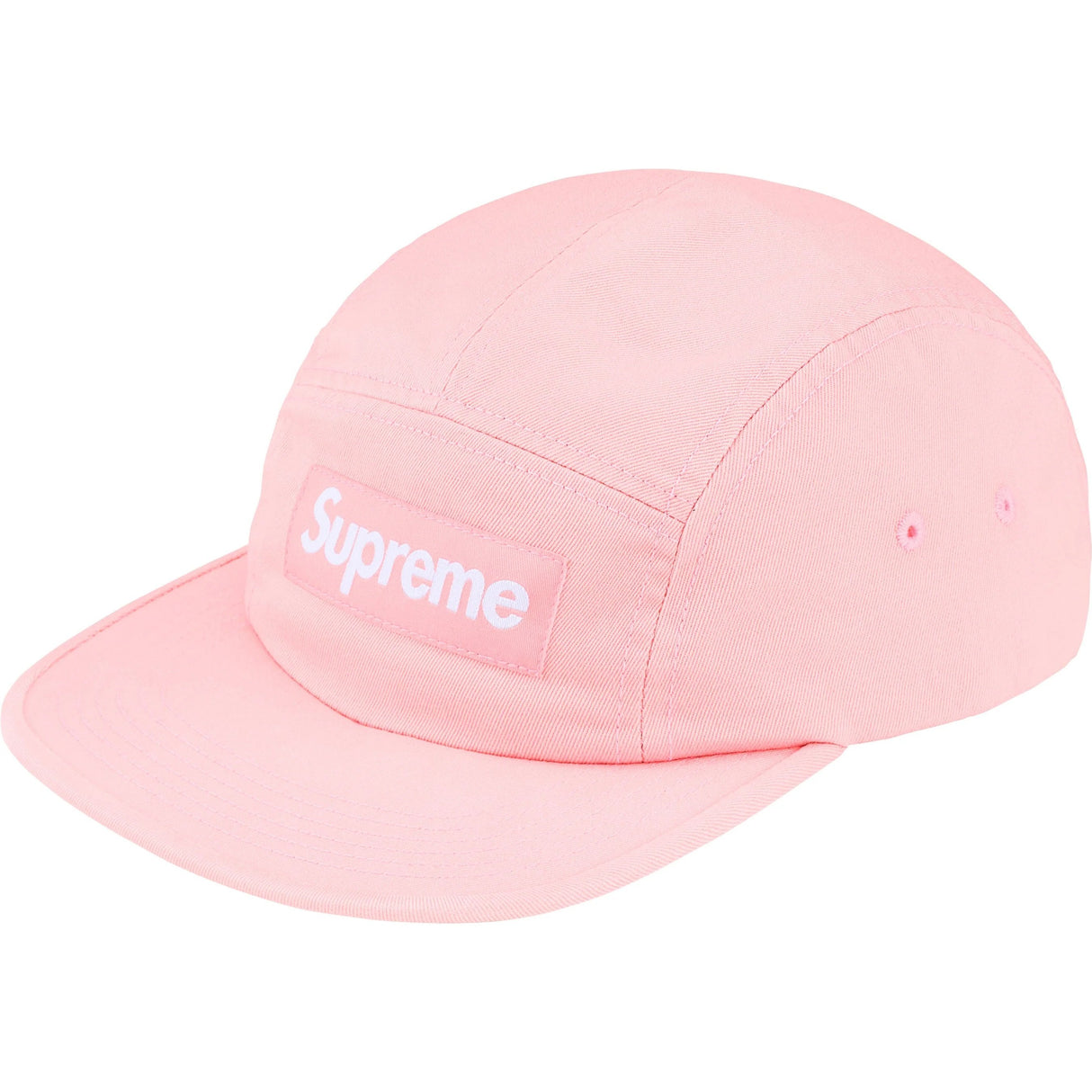 Supreme Box Logo Chino Twill Cap Pink - ORIGINALFOOK