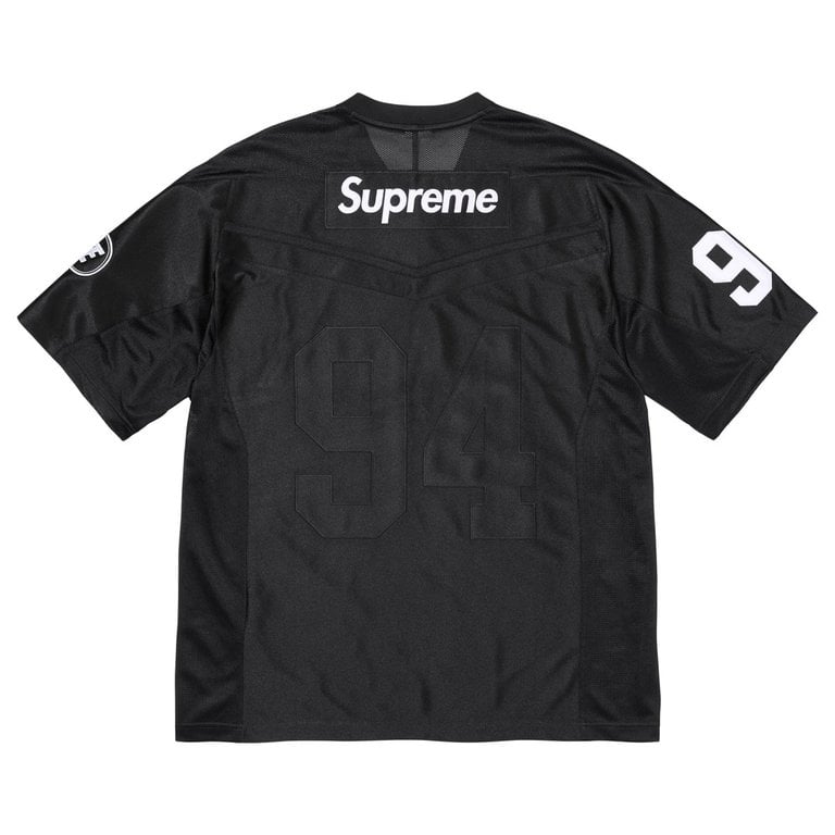 Supreme X Nike Box Logo Football Jersey Black