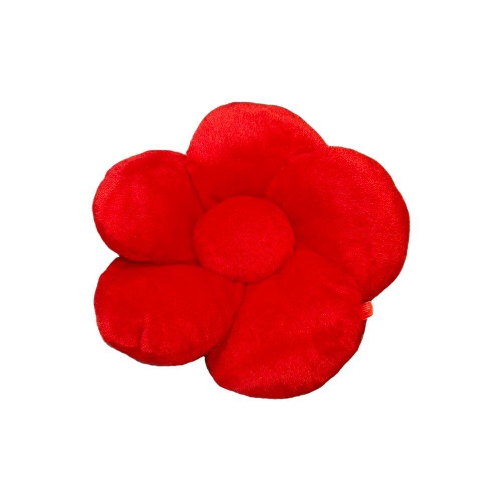 Takashi Murakami Kaikai Kiki Sakura Flower Plush Cushion Red (28cm) TAKASHI MURAKAMI TAKASHI MURAKAMI - originalfook singapore
