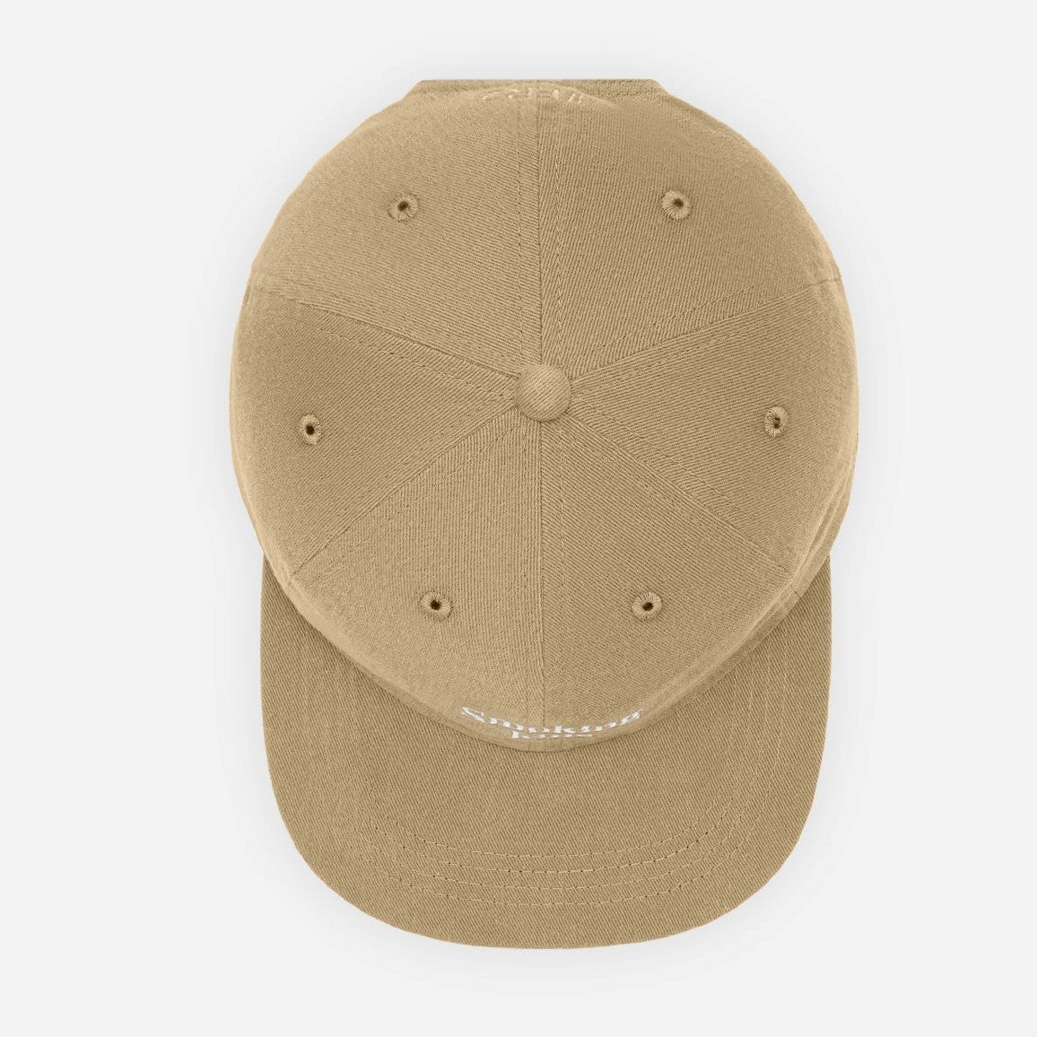 (40% OFF) FR2 JAPAN Smoking Kills Embroidery Logo Cap Beige ORIGINALFOOK ORIGINALFOOK - originalfook singapore