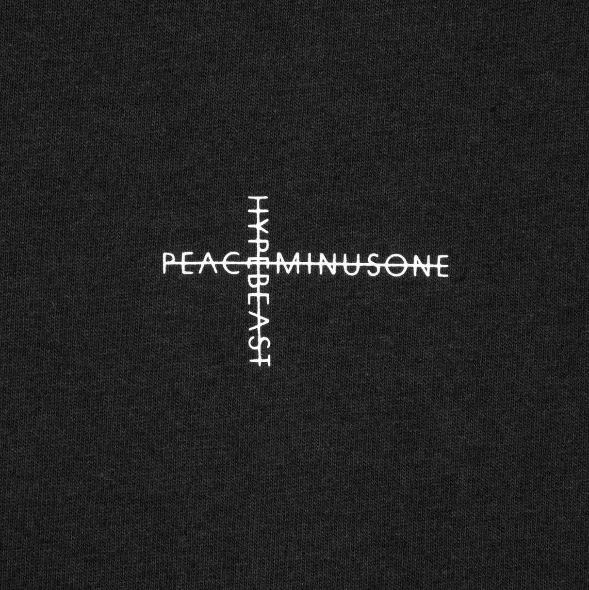 PEACEMINUSONE X HB 20th Anniversary Tee Black - ORIGINALFOOK