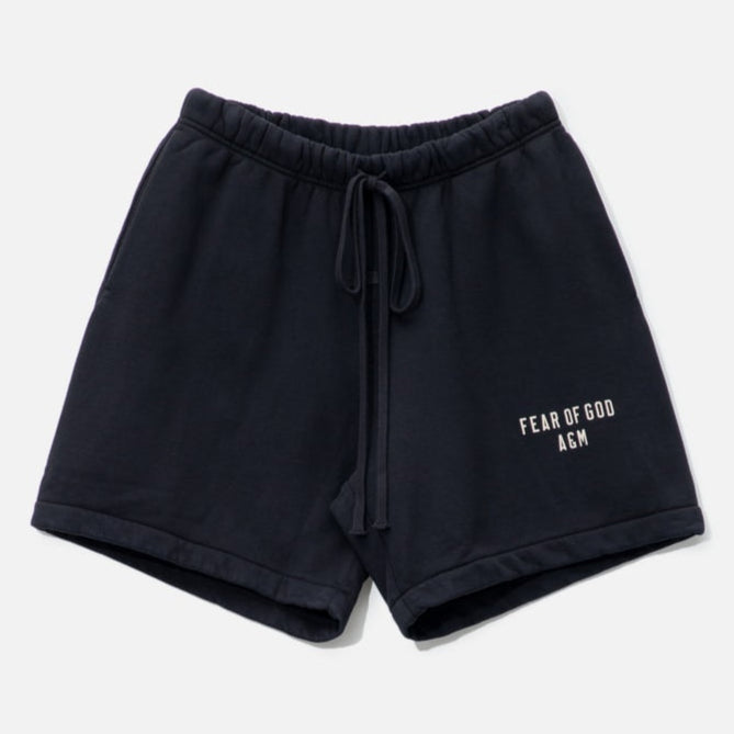 FEAR OF GOD Essentials Heavyweight Sweat Shorts Black FEAR OF GOD ESSENTIALS FEAR OF GOD ESSENTIALS - originalfook singapore