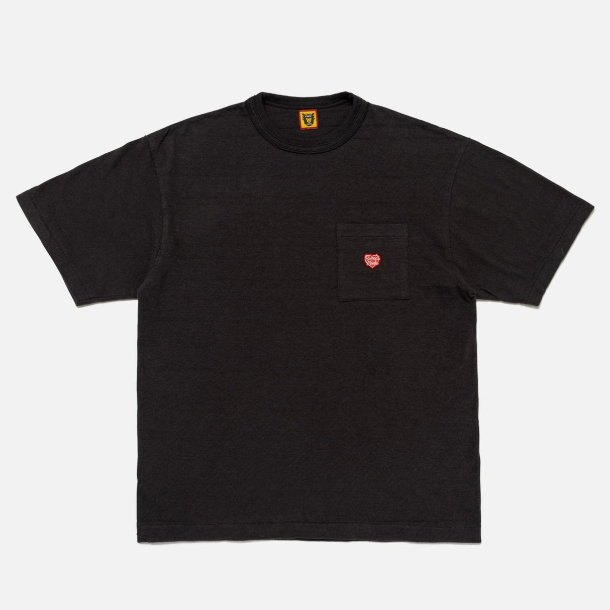 Human Made Heart Pocket Tee Black HUMAN MADE HUMAN MADE - originalfook singapore