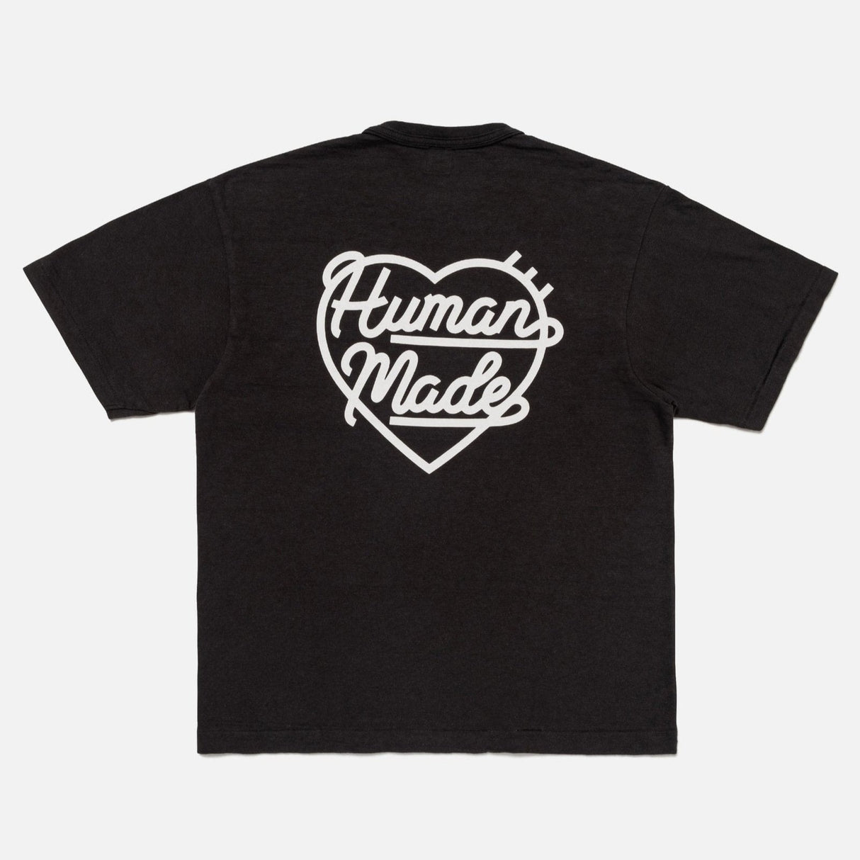 Human Made Heart Pocket Tee Black HUMAN MADE HUMAN MADE - originalfook singapore