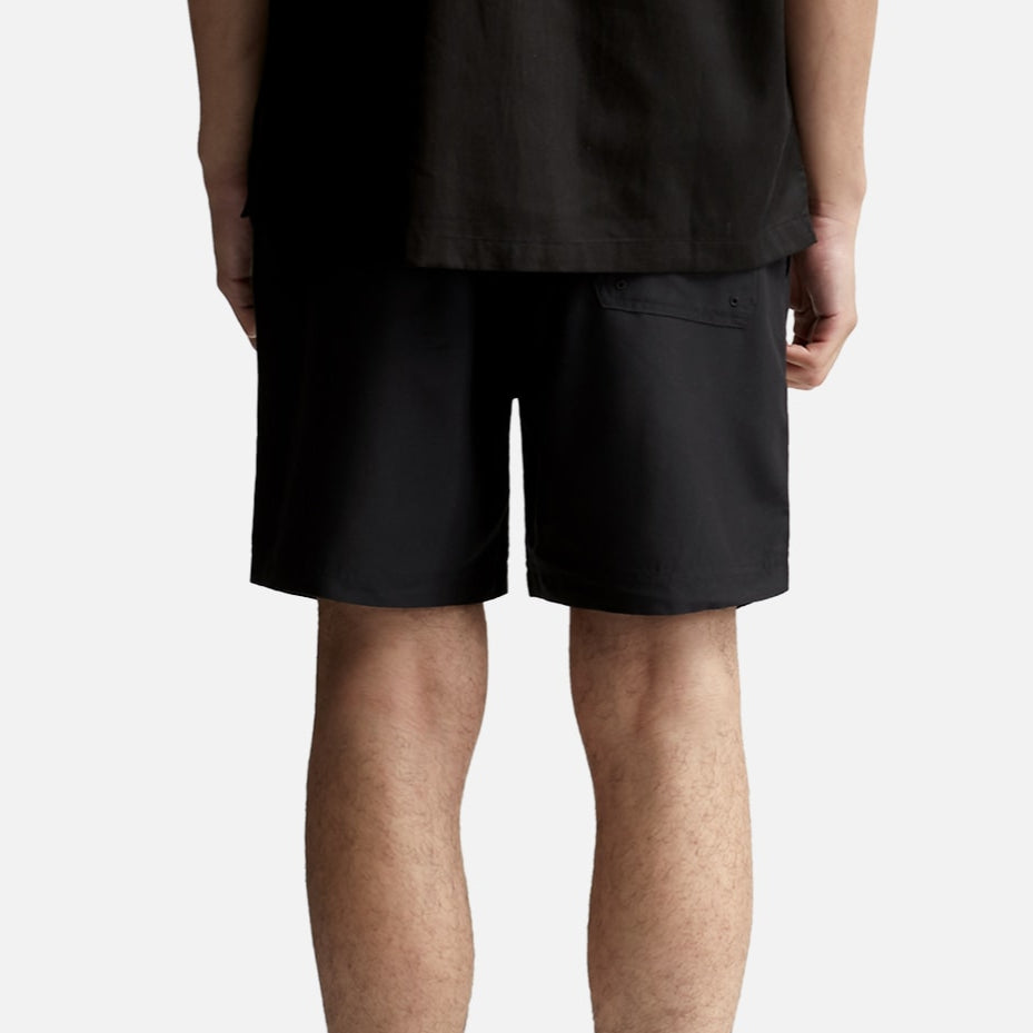 Carhartt WIP Chase Swim Shorts Black CARHARTT CARHARTT - originalfook singapore