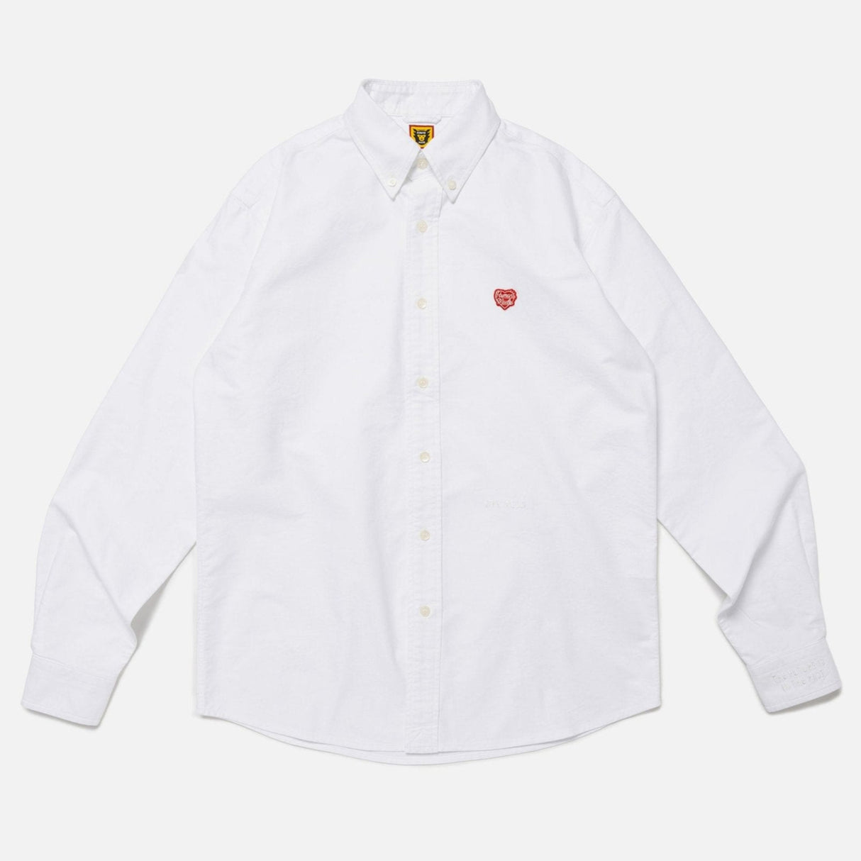 Human Made Oxford BD Shirt White HUMAN MADE HUMAN MADE - originalfook singapore