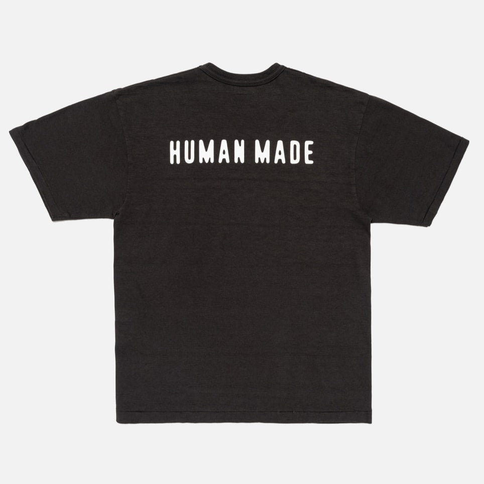Human Made Graphic Heart Logo Black Tee - ORIGINALFOOK