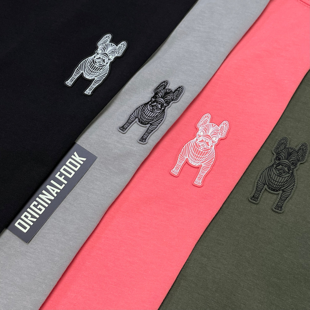 LifeWork Korea Patch Logo Tee Black lifework lifework - originalfook singapore