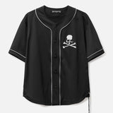 Mastermind Japan Baseball Shirt Mastermind Japan Mastermind Japan - originalfook singapore
