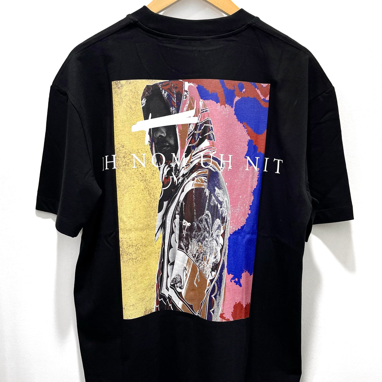 IH NOM UH NIT Arch and Mission Tee Black NCS23224 IH NOM UH NIT IH NOM UH NIT - originalfook singapore