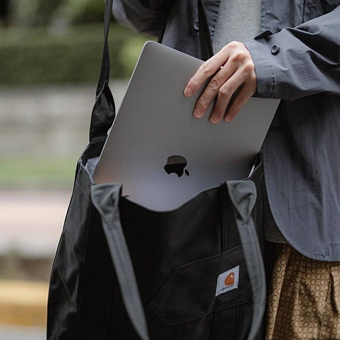 Carhartt USA Signature Essentials Tote Bag Black carhartt carhartt - originalfook singapore