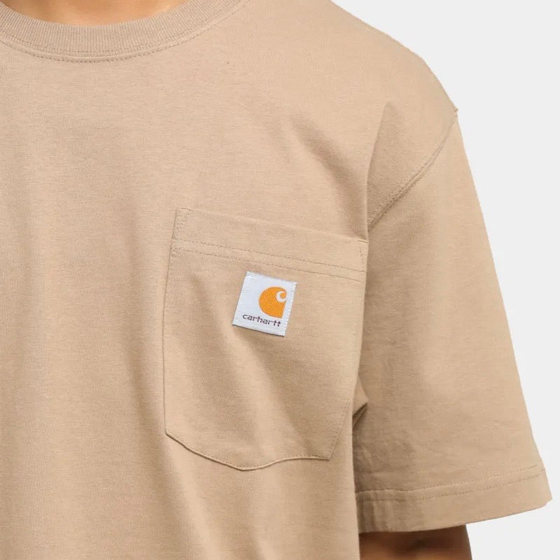Carhartt USA K87 Workwear Pocket Tee Desert carhartt - Originalfook Singapore